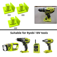Tool Storage Rack for Ryobi 18V One+ Battery Tools, Wall Mount Storage Rack, Display Rack for Ryobi Power Tools