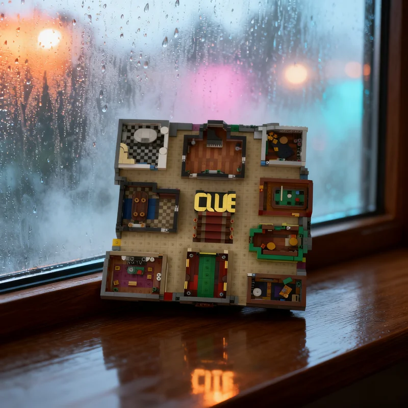 2495 pièces MOC Clue Board Modular Streetscape Mini Model Building blocks Construction Christmas gifts toy creative DIY idea Brick