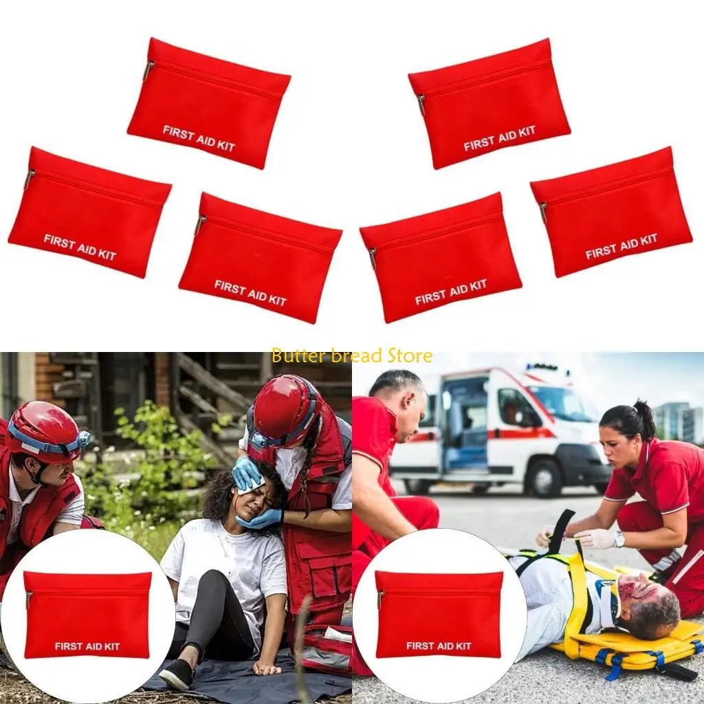 W89C Outdoor Emergency First Aid Bag Organizers Water Resistant Compact Design
