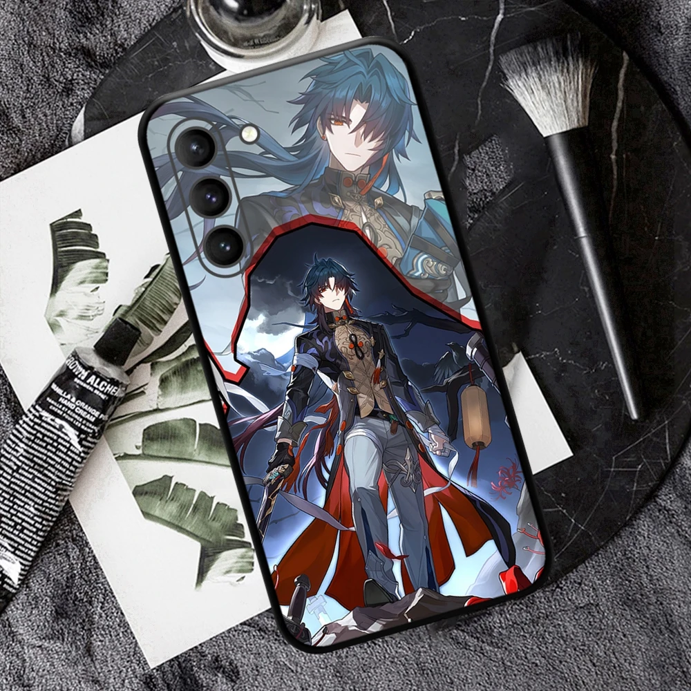 Blade Honkai Star Rail Kafka Silver Wolf Welt Himeko Phone Case for SAMSUNG Galaxy S23 Ultra S22+ S21 FE S20 A54 Note20Plus A53