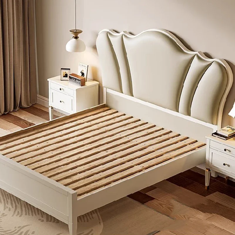 Bedroom Frame Massage Bed Queen Double Luxury Modern Bed Sofa Headboards Human Dog European Letto Matrimoniale Home Furniture