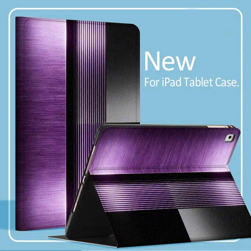Metallic style pattern Tablet Case For iPad Pro Air Mini 1 2 3 4 5 6 7 7th 8th 9th 10th 11th 10.2 9.7 10.5 10.9 11 2025