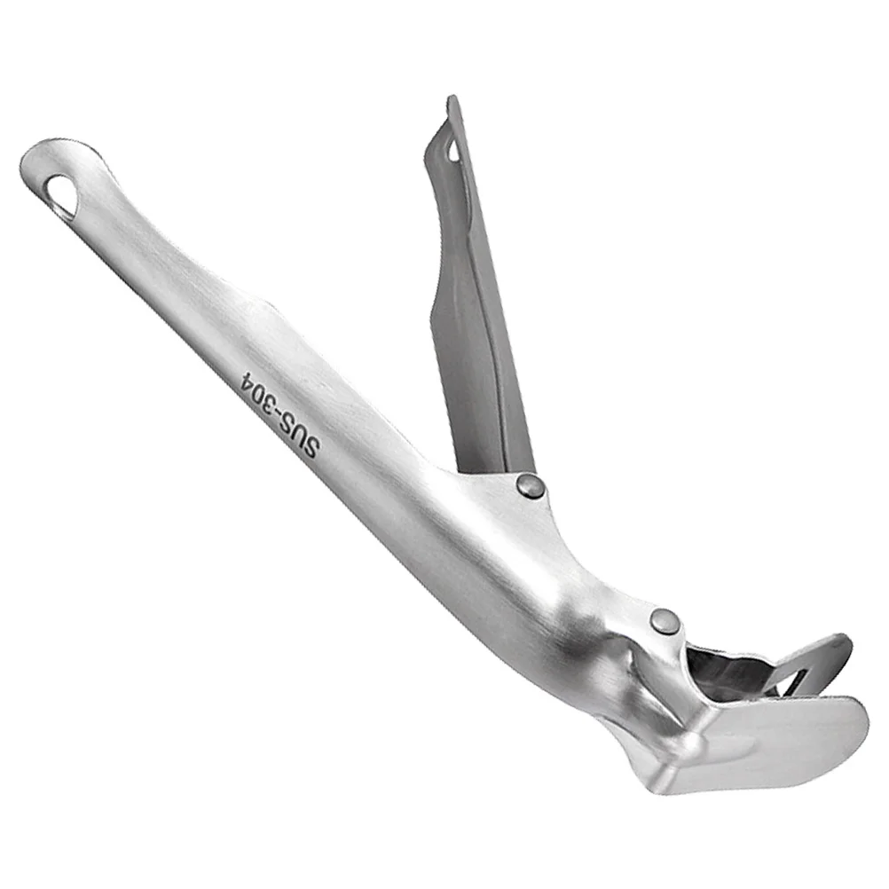 

Premium Stainless Steel Hot Plate Anti-Scald Cookware Clamp Kitchen Supplies Pan Gripper Anti-Slip Pot Holder Outdoor