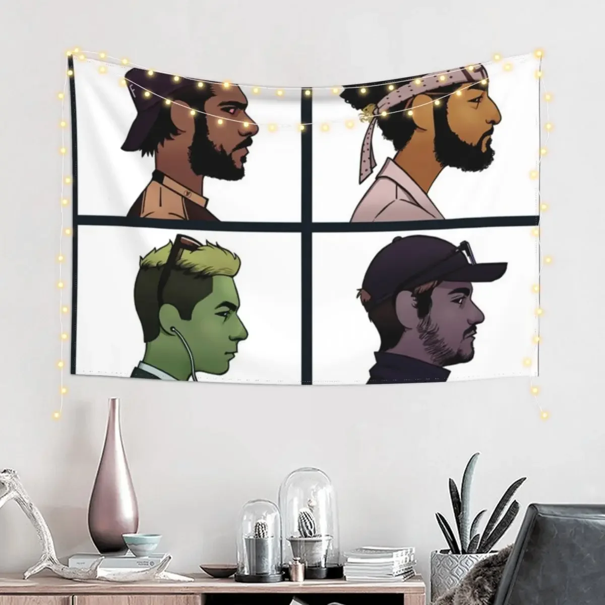 Cow Chop - Demonetized Days Tapestry Wall Hanging Bedroom Decor Aesthetic Decoration For Home Tapestry