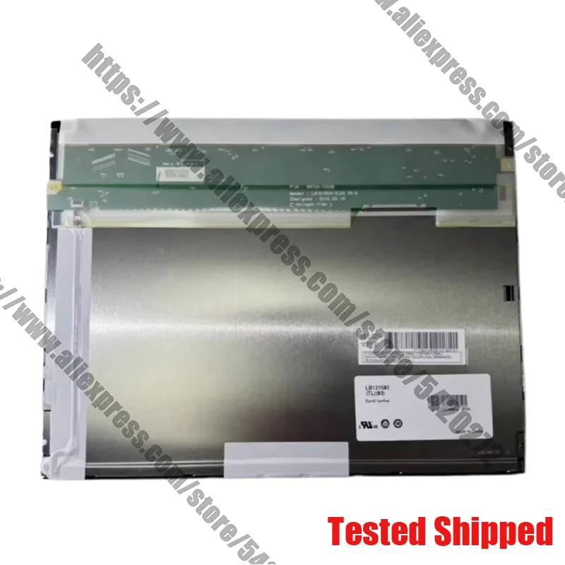 

LCD Display for LB121S03-TL03 LB121S03(TL)(03) Panel Screen Original 12" 800×600 100% Test Ok