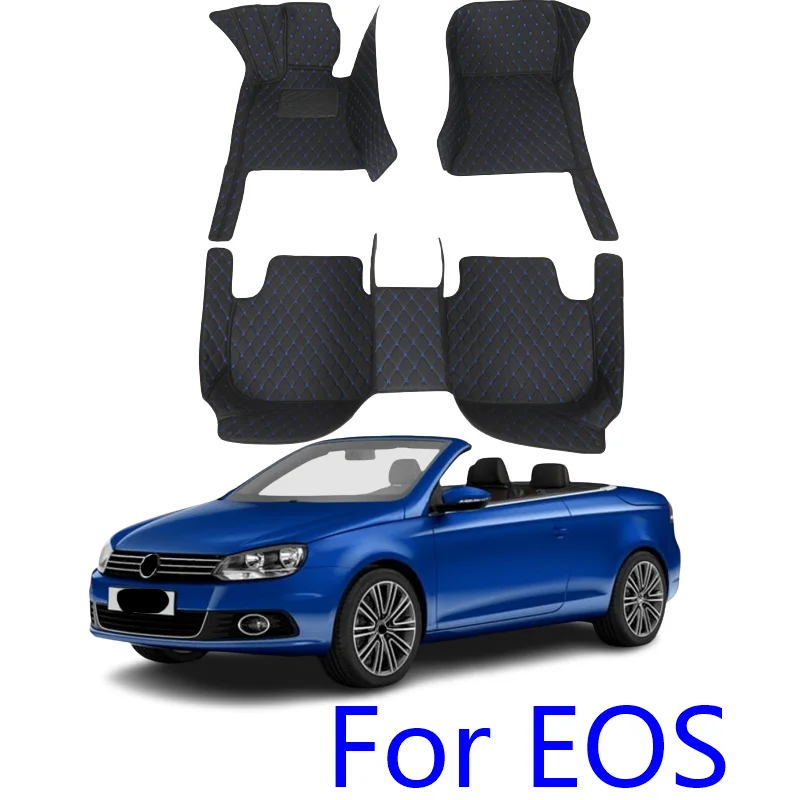 

Для EOS 2016 2015 2014 2013 2012 2011 2010 2009 2008 2007 2006 автомобильные коврики аксессуары кожаные Коврики для Volkswagen vw