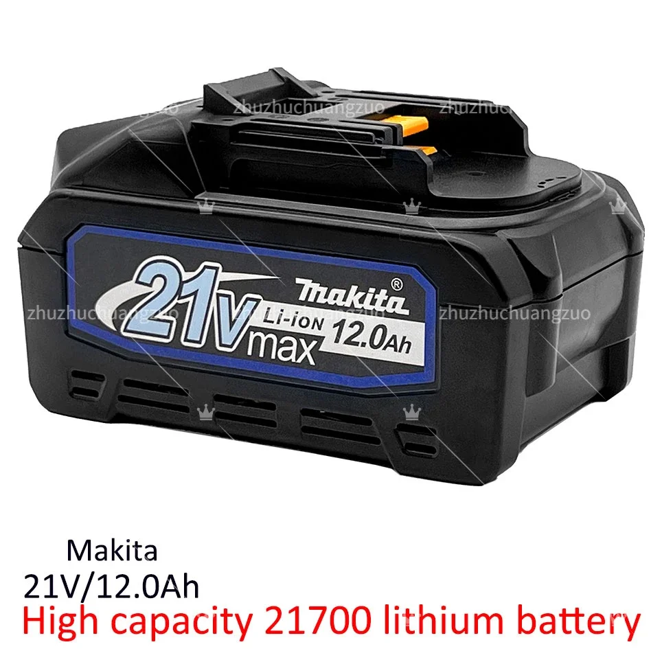 Original Makita 18V 10ah 8ah 6ah Rechargeable Battery 21V 21700 Li-ion Cell Suitable For Makita Power Tool BL1860 BL1880 BL18100