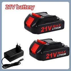 21V Rechargeable Lithium Ion Battery High Capacity Cordless Electric Power Tool Battery for Makita 21V Tool Replacement Battery