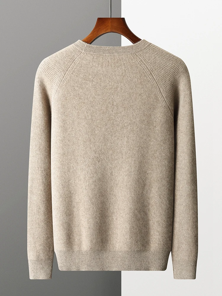 Choice 100% Cashmere Sweater Men O-neck Basic Pullover Autumn Winter Soft Warm Comfy Bottom Cashmere Knitwear High Quality Tops