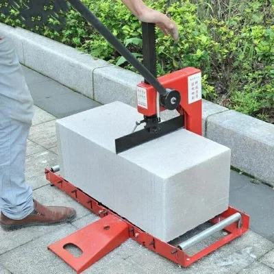 New aerated block brick cutting machine manual hydraulic permeable  cutting machine foam light cutting