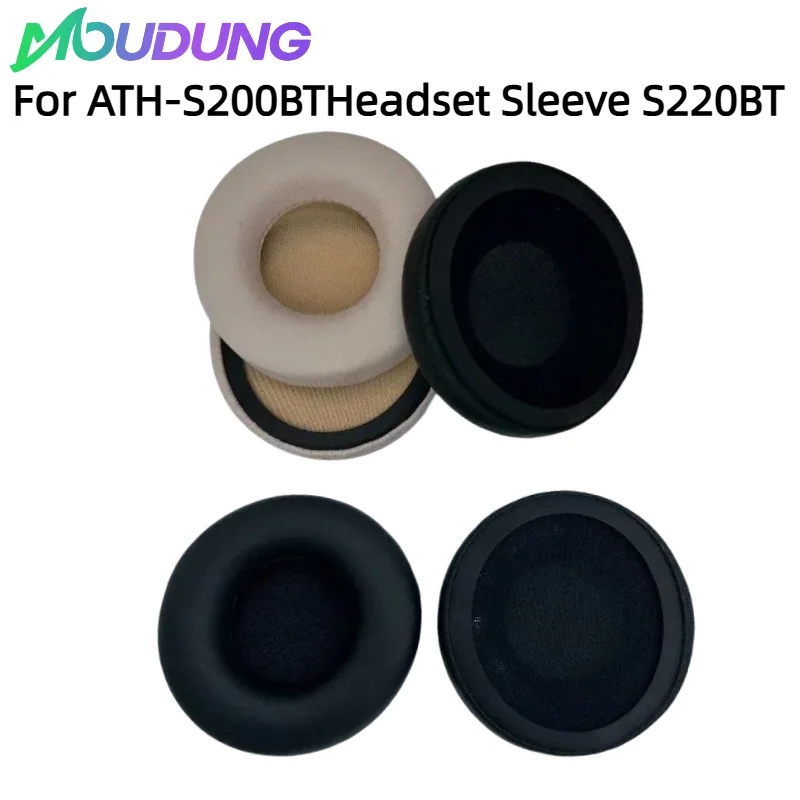 

Soft Foam Protein Leather Headphone Earpads Ear Pads Compatible For ATH-S200BTHeadset Sleeve S220BT Headset Earphone Sleeve