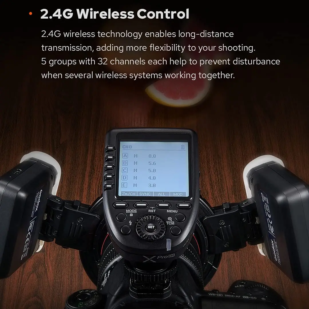 Godox MF12 MF12-K2 ماكرو فلاش ضوء اللون TTL 2.4 جيجا هرتز التحكم اللاسلكي Speedlight Godox X نظام + مرشح اللون لقطات ماكرو