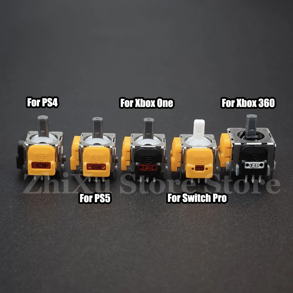 2-10PCS Replacement Hall Effect Joystick 3D Analog Joystick for PS5 PS4 For Xbox One/360 Switch Pro Controller Repair Accessory - view 4