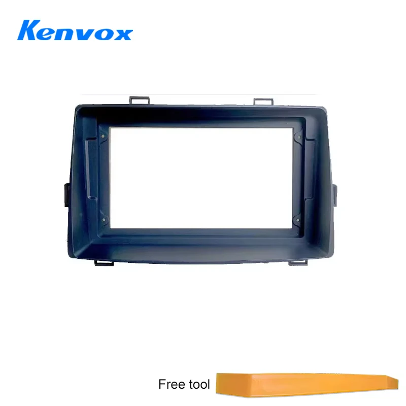 9 Inch 2din Car Fascia Frame Adapter Android Radio Audio Dash Fitting Panel Kit wire For Toyota Noah Esquire Voxy 70 2007 2013