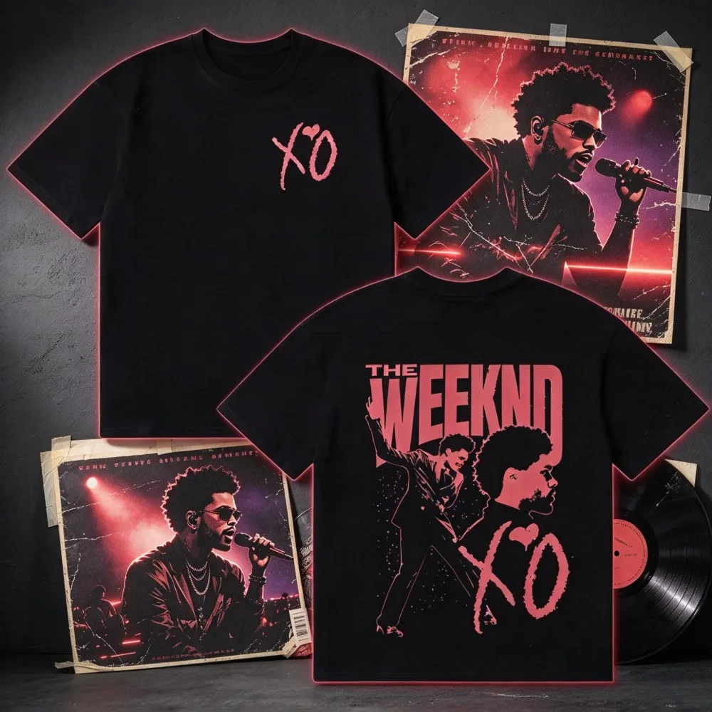 The weeknd xo t shirt-AliExpress