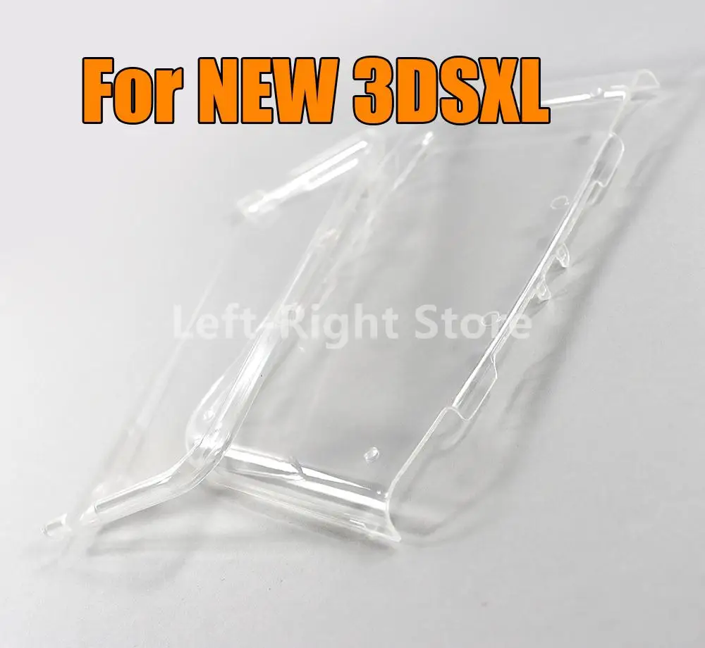 10sets Clear TPU Protective Skin Case Cover shell Rubber Soft Silicone for Nintendo New 3DSXL 3DSLL NEW 3DS XL LL
