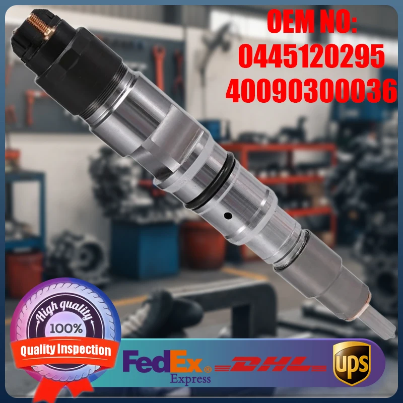 

0445120295 400903-00036 Новая топливная форсунка Common Rail для экскаватора Doosan DL06KB DL220 DX160W-3 Дизельная форсунка 40090300036