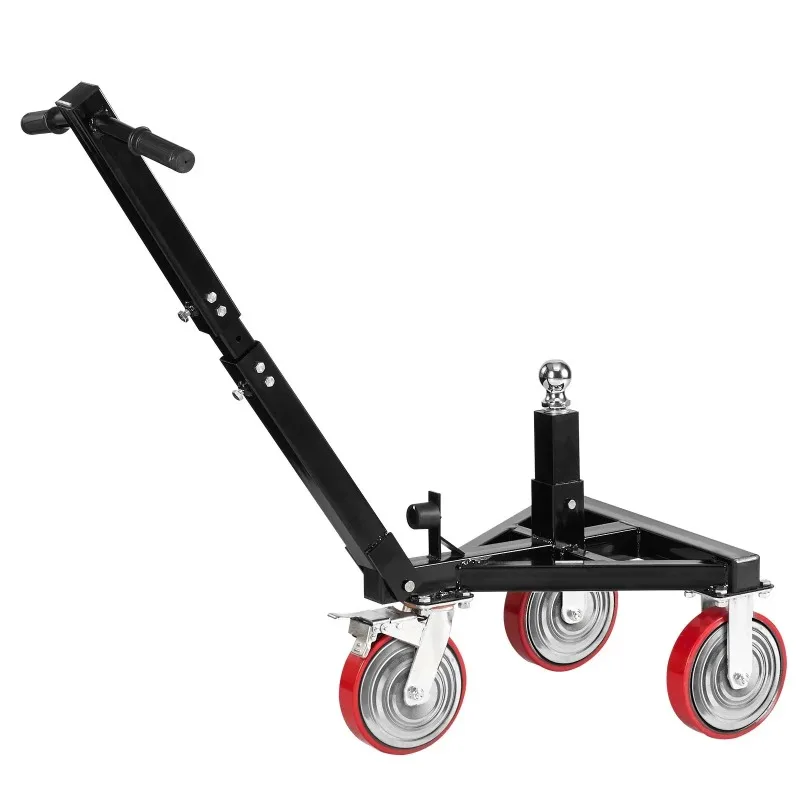 Trailer Dolly, 3500lbs Tongue Weight Capacity, 18 Inch and 22 Inch Height Adjustable Trailer Dolly for Moving RV Trailer
