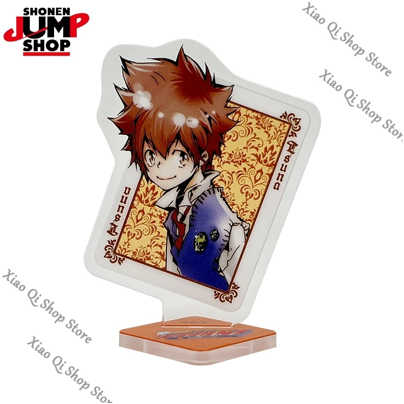 本物の HITMAN REBORN 漫画二次要素ミニアクリルスタンディングサインデスクトップ装飾コレクターズエディション誕生日ギフト