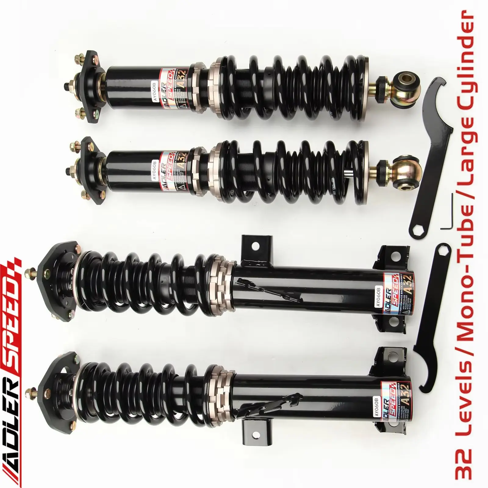 

ADLERSPEED For BMW 3-Series E36 Z3 318i 323i 325i 328i 320i 92-99 True Coilover Setup 32 Ways Coilovers Suspension Kit