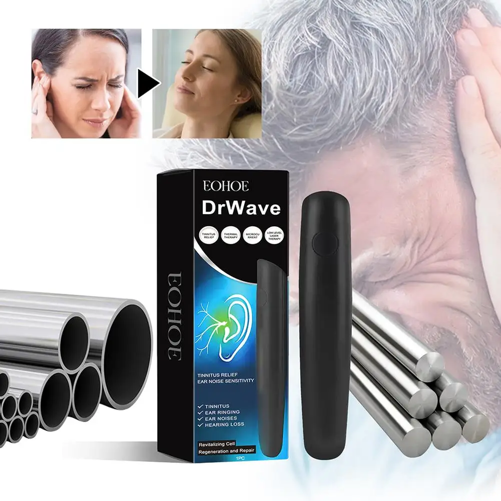 Tinnitus Relief Treatment Stick Tinnitus Relief Pen for Ringing Ears Ear Discomfort Therapy Device Reduce Ear Noise I3H8