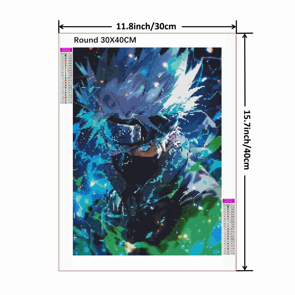 Hatake Kakashi NarAAEmbroidery - Home Decor Bali avis et prix