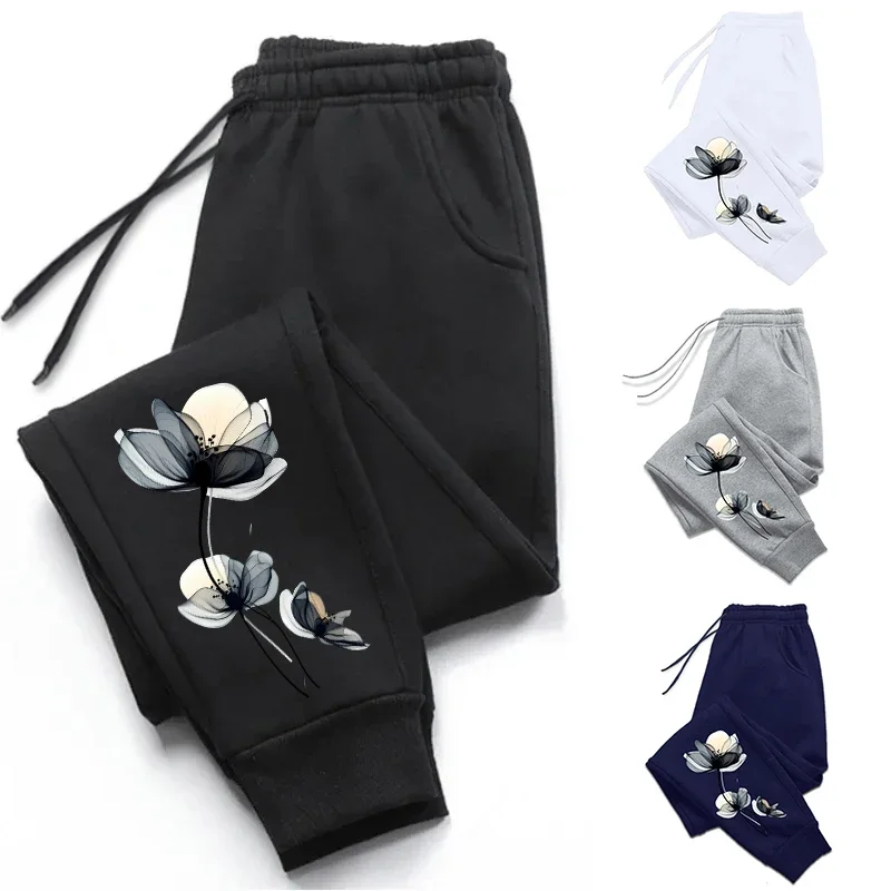 جودة عالية في الهواء الطلق المبيعات الساخنة السراويل النسائية Sweatpants شريط مرن امرأة السراويل الركض الرباط ملابس رياضية غير رسمية