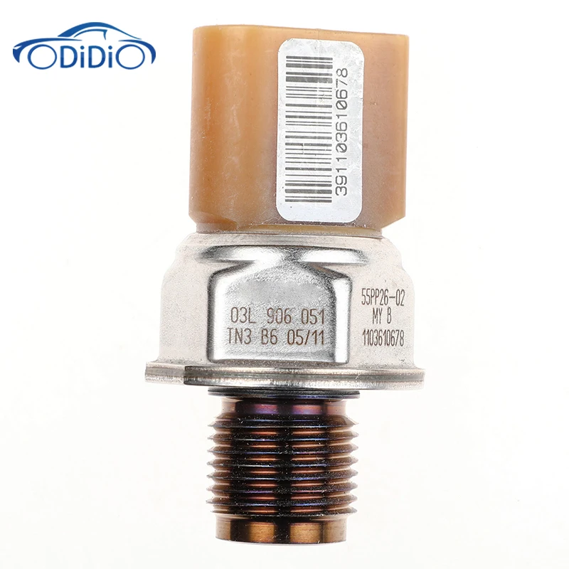 ODiDiO 55PP26-02 55PP2602 Fuel Pressure Regulator Sensor For Volkswagen Polo CC Vento Jetta For Audi A3 A4 A5 Q5