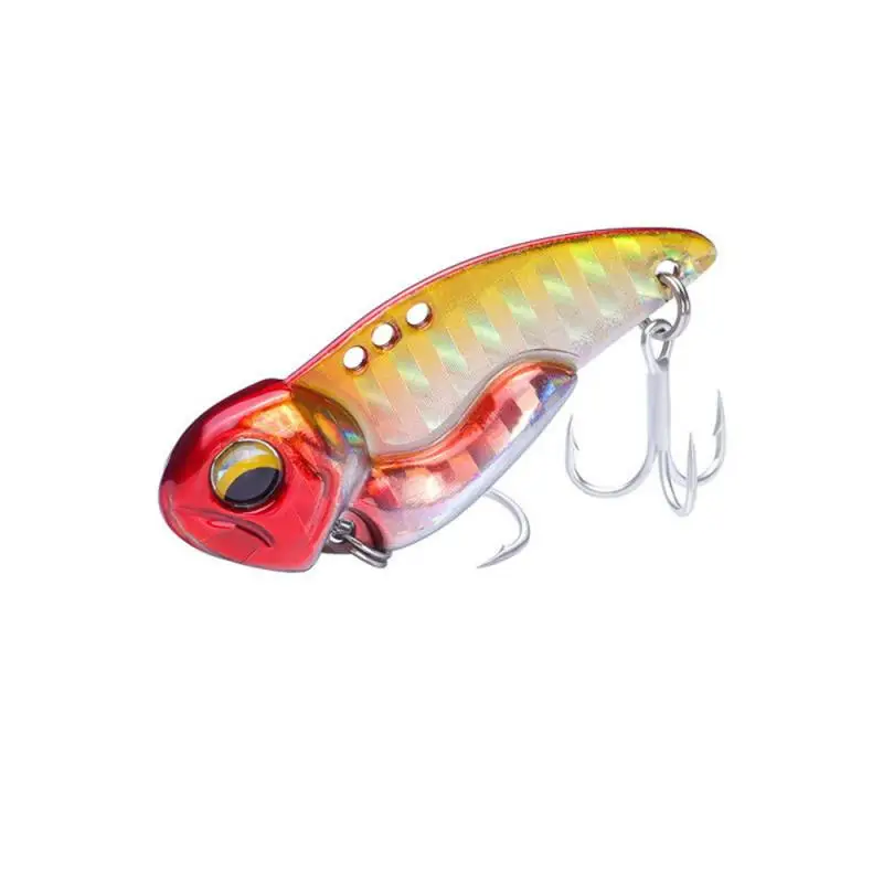 12g 14g VIB Metal Luya Fish Bait with Blood Trough Hook Fishing Sea Bass False Bait Iron Plate Lure