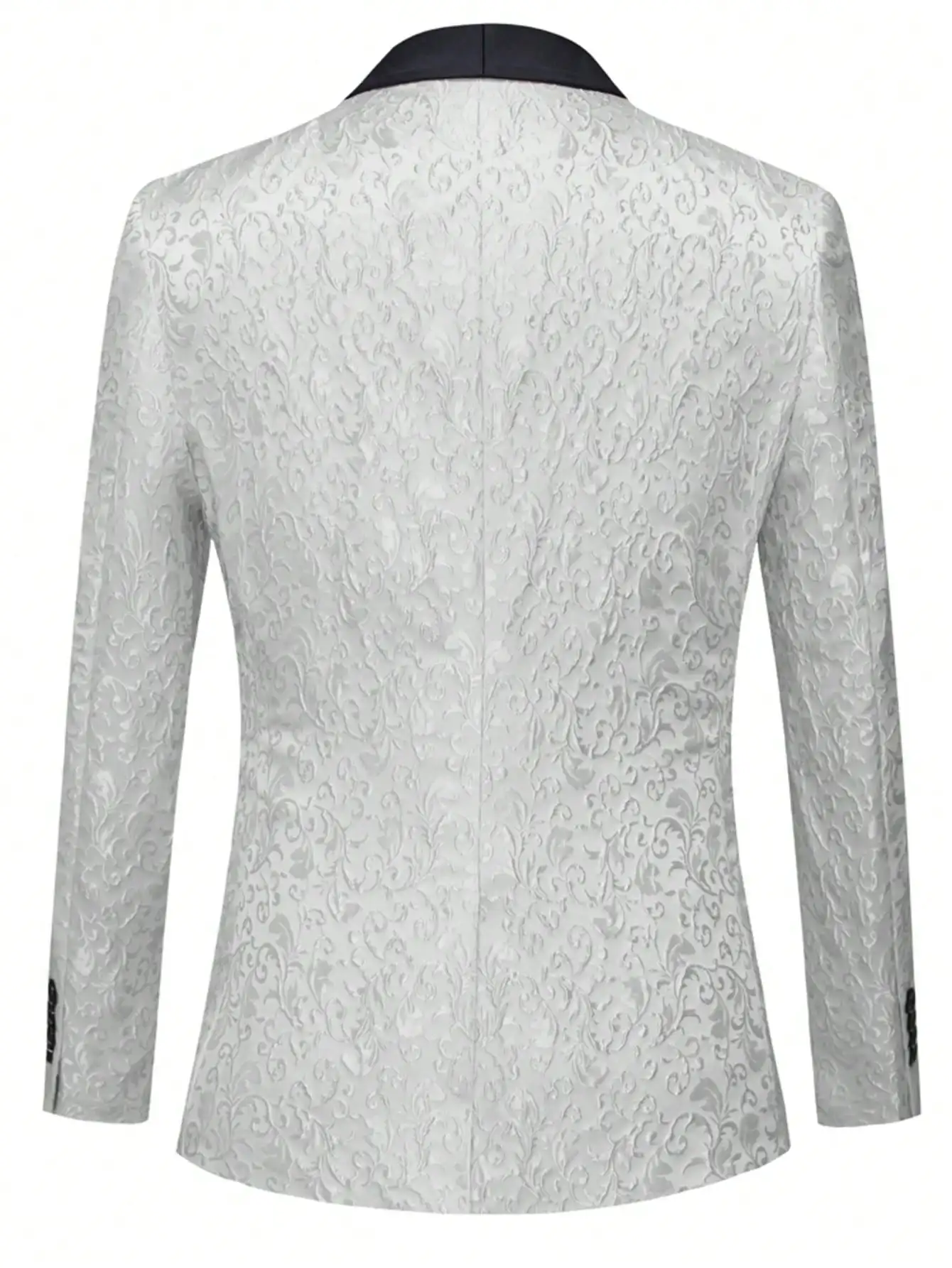 Мужской смокинг с рисунком пейсли, пиджак на одной пуговице, вечерний пиджак с цветочным узором и свадьбой