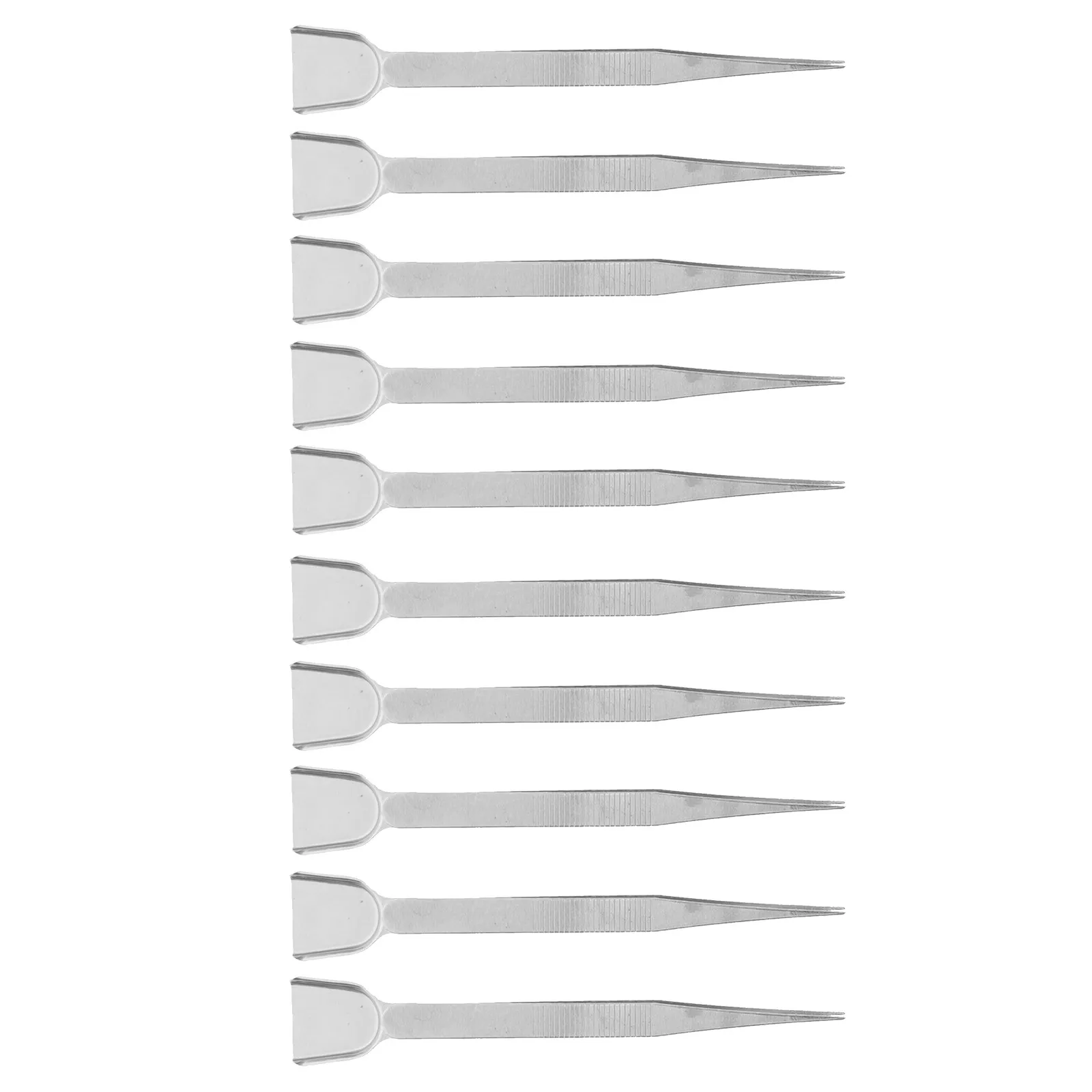 10Pcs Stainless Steel Jeweler Tweezers Double End Precision Tweezers Set for Jewelry Making Rhinestones Beads Craft Jewelry