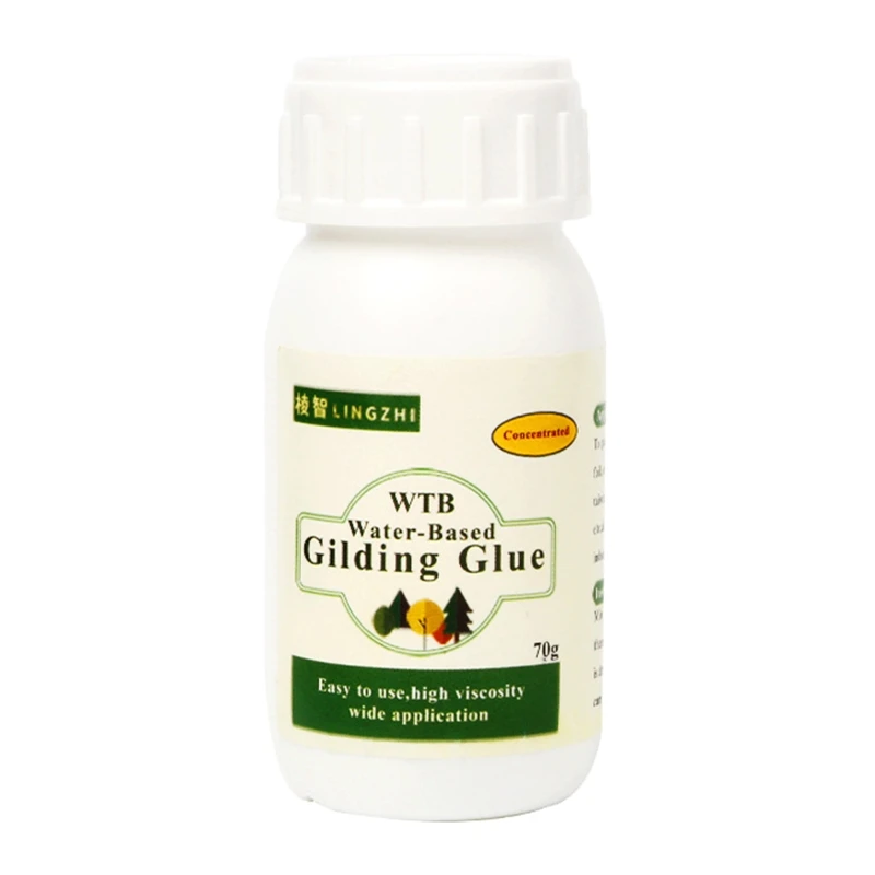 Practical Gilding 70ml Water-based Gilding Adhesive for Gold Foil Surface