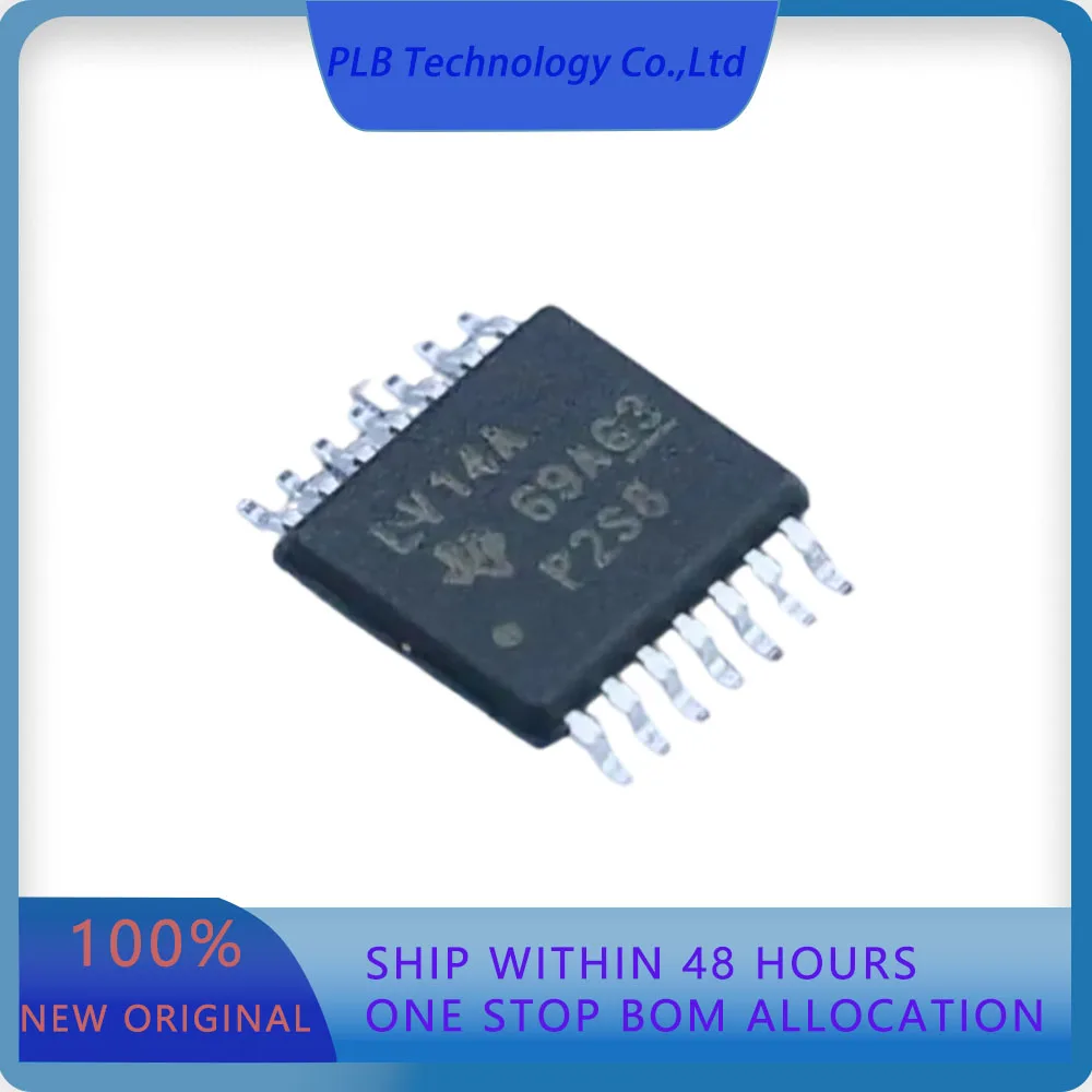 SN74LV14APWR SN74LV14  Schmitt Trigger 6 20uA 10.6ns@5V50pF 2V~5.5V TSSOP-14 Inverters Original Stock