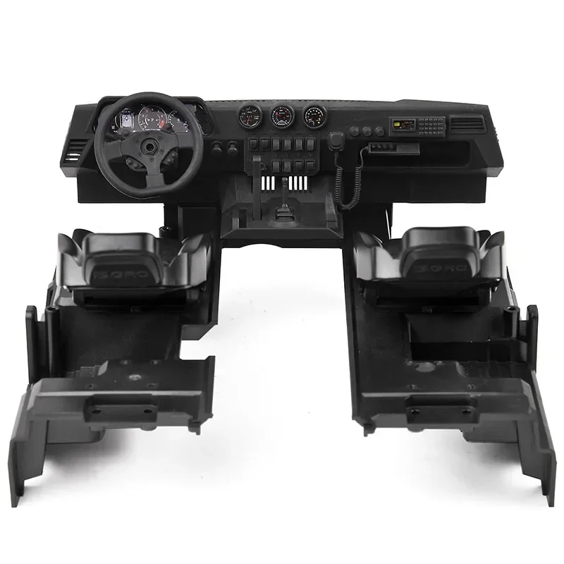 TRX4 Interior Simulation Central Control Seat Modified Pieces for 1/10 RC Crawler Car Traxxas TRX-4 AXIAL Parts Toys