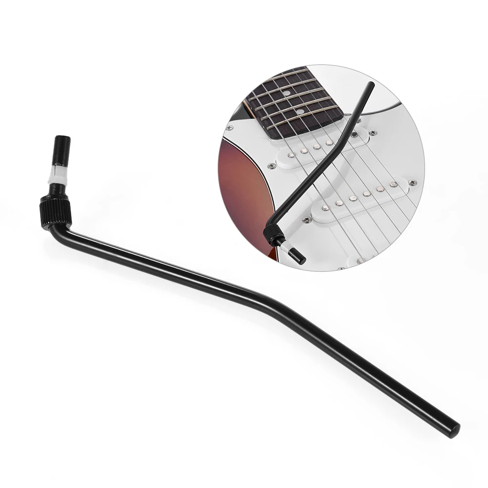 Electric Guitar Tremolo Trem Vibrato Arm Whammy Bar Crank Lever for Bridge System Black Instrument Accessories Repair Tools view 6