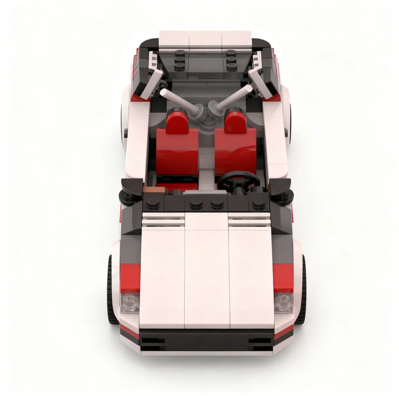 343pcs MOC Audied Quattro Sport (Group 4) city Champions Model Christmas Gift DIY Home Decoration Desktop Collectible Ornament