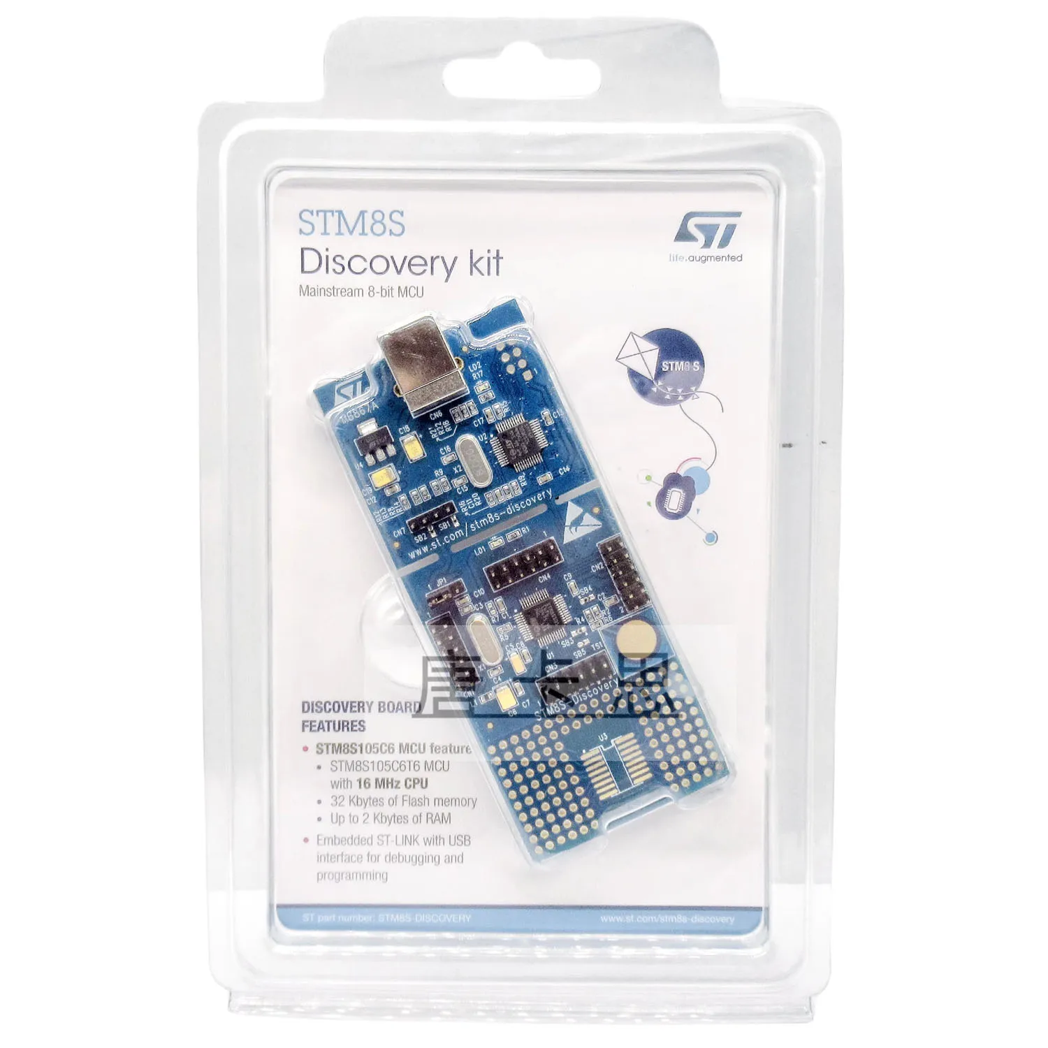 New and Original  STM8S-DISCOVERY STM8S105C6T6 STM8S105 STM8S Discovery Kit Evaluation Development Board