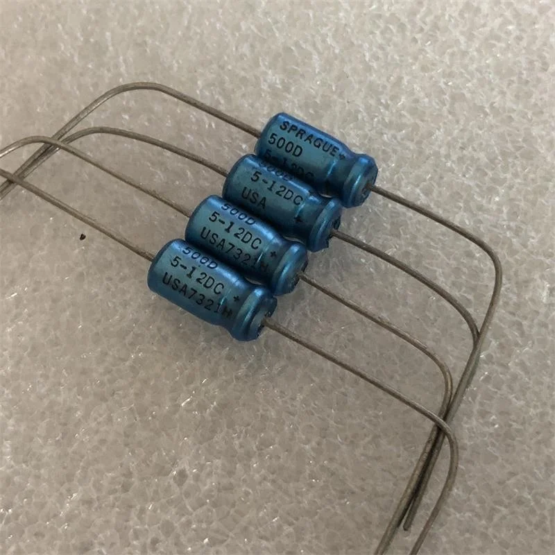 

Совершенно новый оригинальный электролитический конденсатор с высоким напряжением и катодом серии 500D 5 мкФ 12 В 7*15 мм