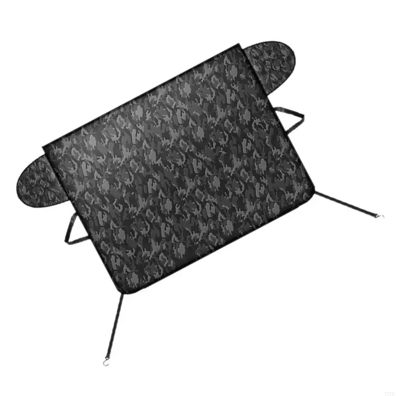 

77HF Weather Resistant Car Snow Protector Dustproof Sun Shielding Compact Storage