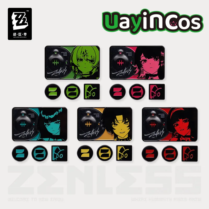 

Оригинальная игра ZZZ Zenless Zone Zero Anby Demara Ellen Joe Hoshimi Miyabi Asaba Harumasa орнамент аниме игра игрушка подарки для детей