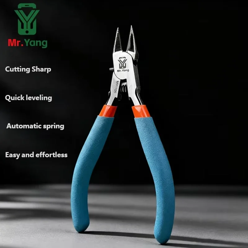 YCS Mr Yang MY-105 Diagonal Pliers Wire Cutters Electrical Cable Cutting Pliers Phone Edc Repair Shield Nipper Pliers Tool
