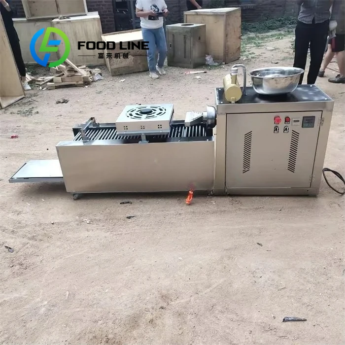 Customized Pre-Cooked Ho Fun Rice Noodle Maker Flat Rice Stick Extruder with Cutting Device Ready for Stir Fry Noodle Production