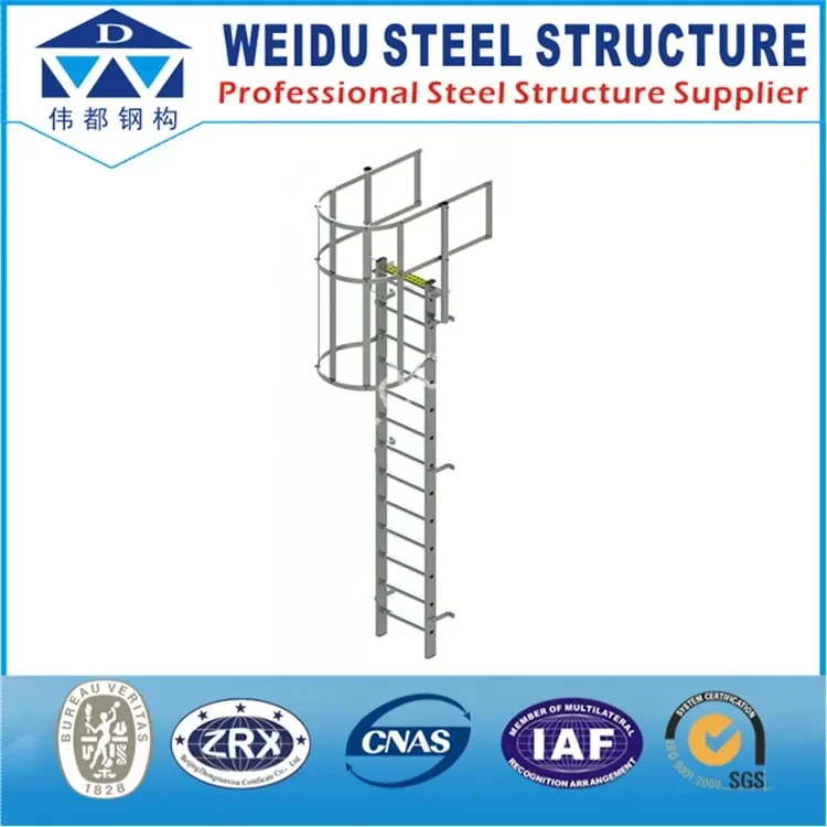 Cast iron staircase cage Ladder/Emergency Exit ladder