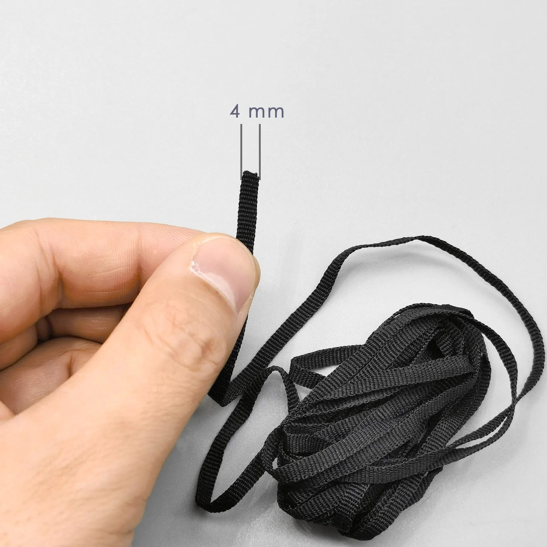 4 mm, 1/6-Modell, Puppen-Szenenzubehör, Waffenriemen, Fesselseil, Schnalle, 4 mm Durchmesser, Gurtband für 12-Zoll-Actionfiguren, weibliche und männliche Soldaten. – Detail 4