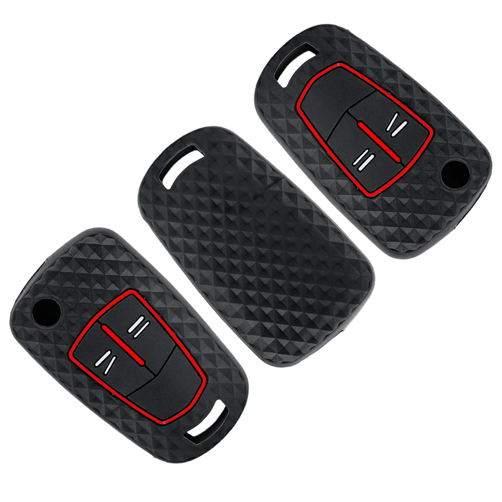 Funda de Silicona para Llave de Coche Opel Vauxhall Astra H Corsa D Vectra C Zafira Astra Vectra Signum 2BNT