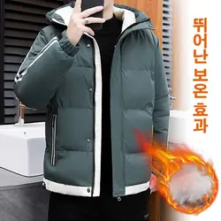 Men's hooded thick warm down jacket men's jacket men's thick down jacket