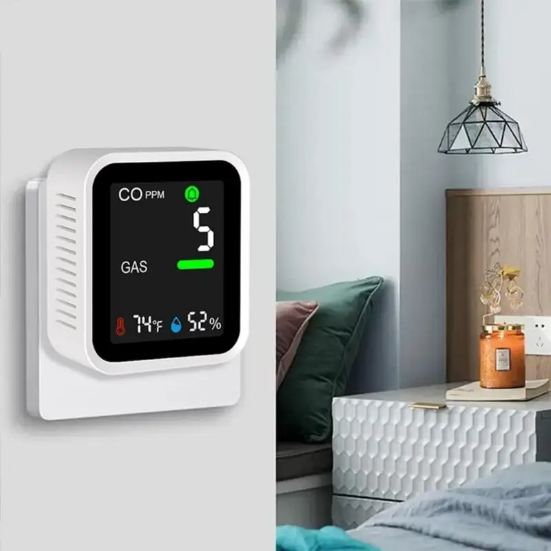 Multifunctional Homes Gas Detectors for Carbon Monoxide Methane & High Sensitivity Sensors Fast Alarm for House K1KF