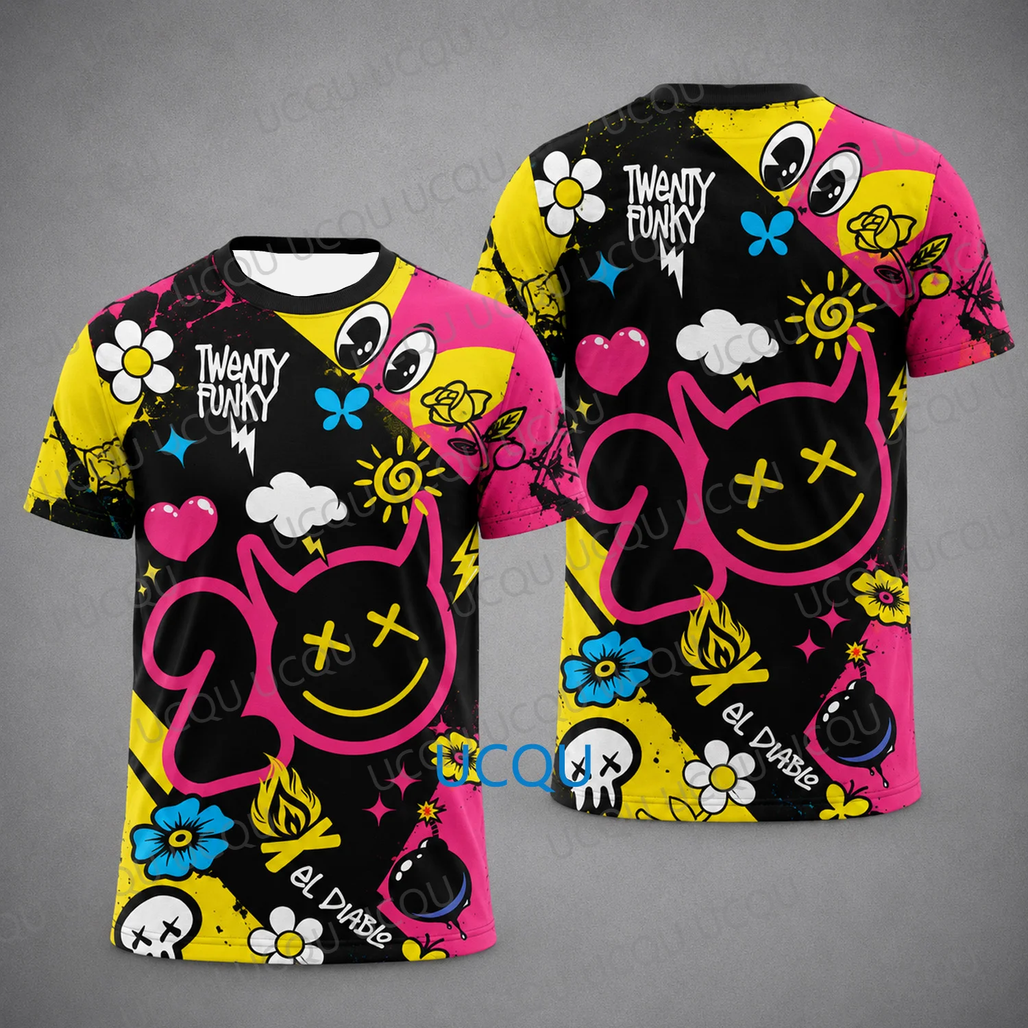 Fabio Quartararo # 20 Signature Edition T-Shirt 2026 El Diablo Racing Fan Grafik-T-Shirt für Herren und Damen, Sommer, lässige Streetwear, Kinder-Top – Detail 6