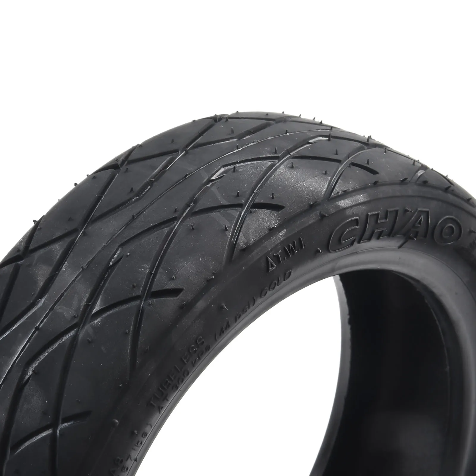 

High Quality Pratical Outdoor Sports Scooter Sports Tire Tyre Tubeless Wearproof 233x233x68mm About 590g Black