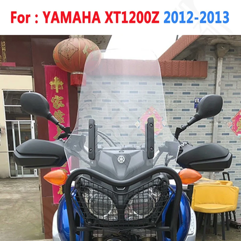 For Yamaha XT1200Z XT 1200Z XT 1200 Z XT1200 Z SUPER TENERE 2012 2013 Motorcycle Windshield Windscreens Wind Deflectors Black